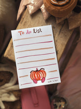Load image into Gallery viewer, The Cosy Pumpkin Notes Pad