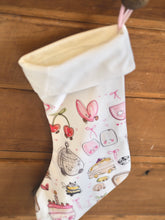 Load image into Gallery viewer, The ‘Cute Doodles’ Velvet Stocking