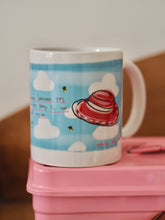Load image into Gallery viewer, The ‘Clouds & Hats’ Ceramic Mug