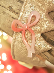 Perfectly Pink Hair Bow Clip