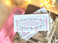 Load image into Gallery viewer, The Made By Leah ‘Wonky Fairy’ Milk Chocolate Bar