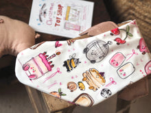 Load image into Gallery viewer, The ‘Cute Doodles’ Velvet Stocking