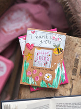 Load image into Gallery viewer, Wild Flower Hand Painted Seed Envelope To Say ‘Thank You’