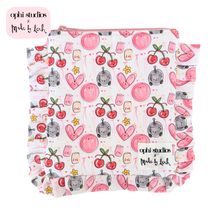 Load image into Gallery viewer, Ophi Studios x Made By Leah Collab Doodle Design Zip Tech Sleeve