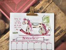 Load image into Gallery viewer, 2027 A4 ‘The Made by Leah Quotes & Doodles Calendar’