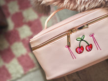 Load image into Gallery viewer, The Luxury Cherries & Bows Vanity Case