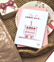 Load image into Gallery viewer, I Love You Cherry Much Cake Design
