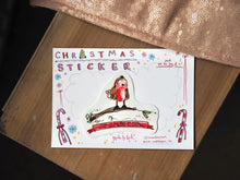 Load image into Gallery viewer, ‘Robin’ Cutie Christmas Sticker