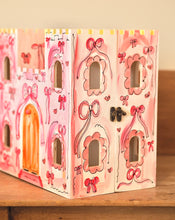 Load image into Gallery viewer, The Hand Painted Wooden Castle Dolls House ‘The Bow Castle’
