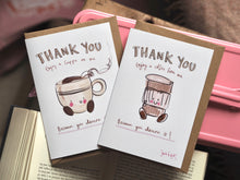 Load image into Gallery viewer, ‘Coffee Card’ Gift Card Sleeve