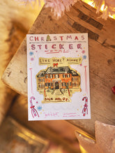 Load image into Gallery viewer, ‘The Home Alone House’ Cutie Christmas Sticker