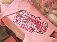 Load image into Gallery viewer, The Cutie Christmas Pink Village Sweater/Hoodie