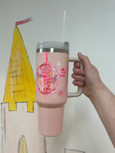 Load image into Gallery viewer, Hand Painted 40oz Tumbler 9 “Disco”
