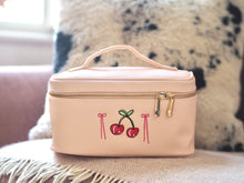 Load image into Gallery viewer, The Luxury Cherries & Bows Vanity Case