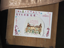 Load image into Gallery viewer, ‘The Holiday Cottage’ Cutie Christmas Sticker