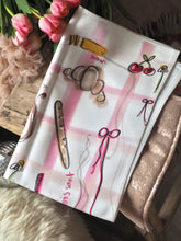 Load image into Gallery viewer, The Coffee And Pastries Tea Towel