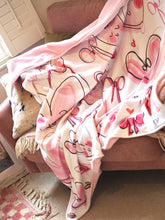 Load image into Gallery viewer, Pre Order Luxury Hearts Blanket XL