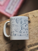 Load image into Gallery viewer, The Blue Graduation Sketches Mug