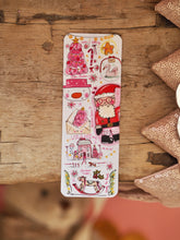 Load image into Gallery viewer, Christmas Pink Doodles Bookmark