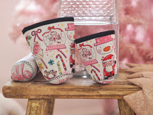 Load image into Gallery viewer, ‘The Pink Christmas Doodles’ Coffee Cosy Sleeve