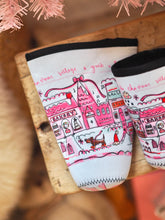 Load image into Gallery viewer, ‘The Cutie Christmas Village’ Coffee Cosy Sleeve