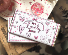 Load image into Gallery viewer, The Hearts ‘My Lovely Mum’ 100g Chocolate Bar