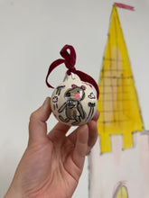 Load image into Gallery viewer, Bespoke 6cm Ceramic Bauble