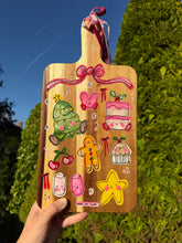 Load image into Gallery viewer, The Hand Painted Christmas Display Board ‘The Cute Doodles’