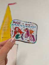 Load image into Gallery viewer, ‘You Are Made Of Magic’ Fairytale Glitter Super Cute Sticker