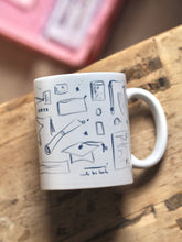 Load image into Gallery viewer, The Blue Graduation Sketches Mug