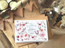 Load image into Gallery viewer, Personalised Dark Leaves Wedding Flowers Design