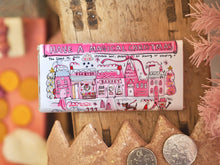 Load image into Gallery viewer, 200g The XL Cutie Pink Christmas Village Chocolate Bar