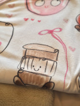 Load image into Gallery viewer, Pre Order Luxury Cute Doodles Blanket XL