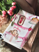 Load image into Gallery viewer, The Coffee And Pastries Tea Towel