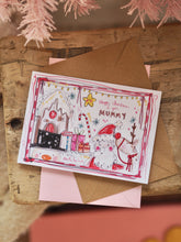 Load image into Gallery viewer, Personalised Christmas Scene Card