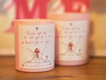 Load image into Gallery viewer, Bow ‘Thank You For Being You’ Fairy Candle
