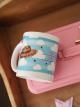 Load image into Gallery viewer, The ‘Clouds & Hats’ Ceramic Mug