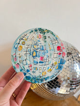 Load image into Gallery viewer, Mini Disco Ball Circle Canvas 5
