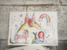 Load image into Gallery viewer, Fairytale Scene Art Print