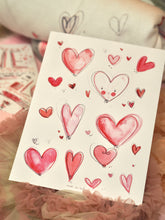 Load image into Gallery viewer, Heart Jumble Art Print