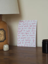 Load image into Gallery viewer, ‘Thinking Of You’