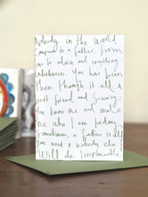 Load image into Gallery viewer, ‘Father’ words