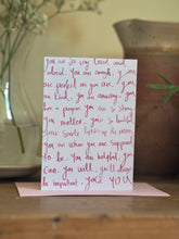 Load image into Gallery viewer, ‘You Are So Loved’