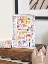 Load image into Gallery viewer, "Hello School" Illustrated Children's Book