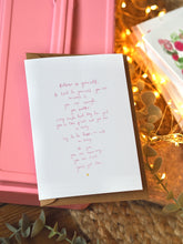 Load image into Gallery viewer, The Self Care Love Card