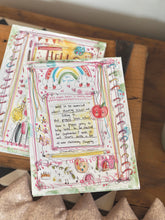 Load image into Gallery viewer, "Hello School" Illustrated Children's Book