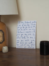 Load image into Gallery viewer, ‘Husband’