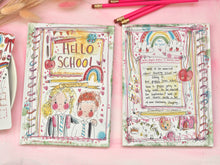 Load image into Gallery viewer, "Hello School" Illustrated Children's Book