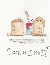 Load image into Gallery viewer, Scones And Jam Card

