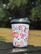 Load image into Gallery viewer, Girly Cosy Season Coffee Cosy Sleeve
